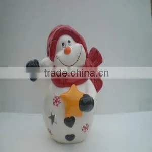 Ceramic Christmas Candlestick Welcome OEM Design thumbnail-2