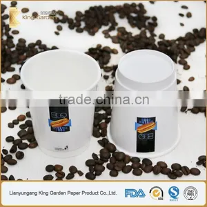 Single Wall /double Wall /ripple Wall Paper Cups With PS Lids thumbnail-2