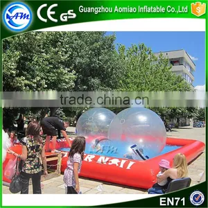 Red Swimming Pools Inflatable Pool Float for Adults thumbnail-1
