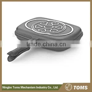 TOMS 28cm Marble Coating Aluminum Nonstick Double Fry Pan thumbnail-1