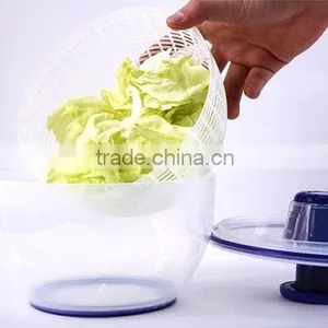 PP+TPR 20.7*13*13 Kitchen Tools Plastic Salad Spinner/vegetable Spinner/salad Maker/food Dehydrator thumbnail-1