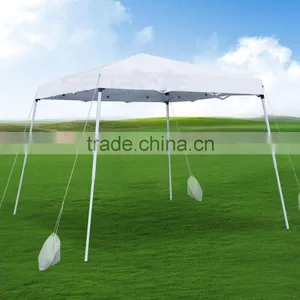 8' X8' EZ POP UP Canopy Wedding Party Folding Gazebo Beach Tent Market Event thumbnail-1