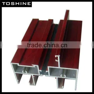 6060 T5 Wood Color Aluminum Extrusion thumbnail-5