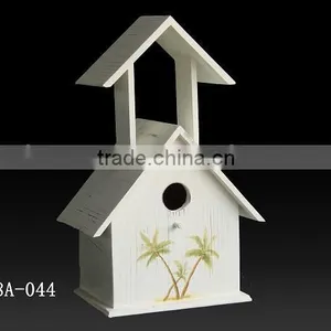 Classic Country Style Wood Bird Case thumbnail-1