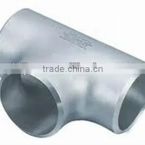 GB/ JB/ HGL/SHL/ANSI/ASME Stainless Steel Pipe Fittings Equal Tee / Coupling thumbnail-1