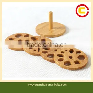 Fashion Eco-friendly Set of 4 Bamboo Heating Mats for Table thumbnail-1