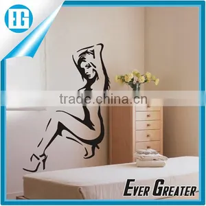 Wall Decals Sticker,self Adhesive Sexy Girl Stickers,printing Decal Sticker Paper thumbnail-1