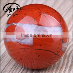 Natural Semi Precious Stone Red Jasper 50mm Sphere Ball Quality Choice Supplier's Choice thumbnail-1