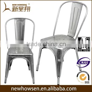 Colorful Industrial Vintage Simple Design Metal Dining Chair in Restaurant thumbnail-1