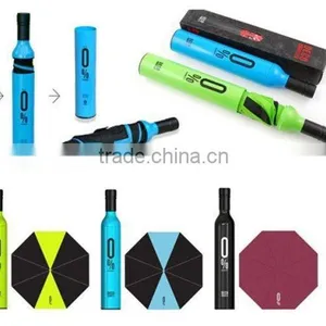 Outdoor Promotional Items Mini Pocket Umbrella Promotional With Company's Logo thumbnail-1