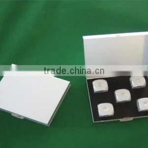 Mini Aluminum Dice With Dots Set Including 5 Pcs thumbnail-1