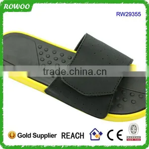 Black Popular Slippers For Men Cheap Indoor Flip Flops thumbnail-1