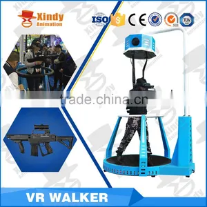 Newest Most Attractive CS Game Equipemnt VR Headset 9D VR Simulator VR Walker thumbnail-4