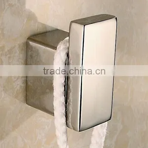 Modern Simple Bathroom Wall Hook,Robe Hook,Coat Hanger,Hook,Wall Hanger , SS 304 Chrome ,Bathroom Hardware Product thumbnail-1