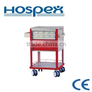 HH104 Medical Emergency Trolley With Drawers thumbnail-1