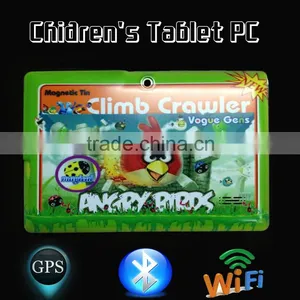 7 Inch Dual Core Android 4.4 Children's Tablet PC With Bluetooth GPS and WIFI thumbnail-1