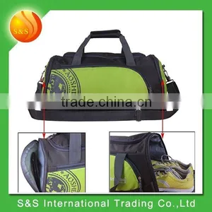 Customized Large Capacity Sling Handle Sports Gym Bag With Shoes Compartment thumbnail-2