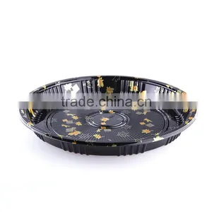 Sushi Plastic Plates With Lids Party Tray thumbnail-2