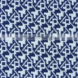 Spring Summer Polyester Woven Jacquard Fabric for Dress thumbnail-2