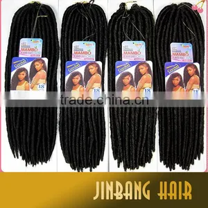 18inch 120g Synthetic Hair Soft Crochet Twist Braid 2x Havana Mambo Fauxlocs Braid thumbnail-4