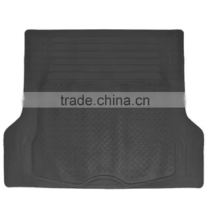 Heavy Duty Diamond Plate Cargo Trunk Mat Trunk Cargo Liner Floor Mat, Trim-to-Fit for Car, SUV, Van & Trucks thumbnail-2