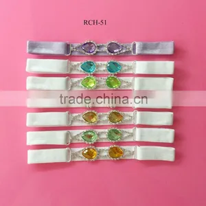 2015 Hot Selling Factory Price Pearl and Rhinestone Connector Decoration Headwear (RCH-51) thumbnail-3