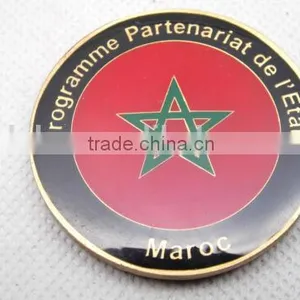 Low Price Top Quality Factory Custom Coin in China Manufacturer Custom Metal Challenge Epoxy Coin thumbnail-1