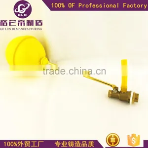 Small Water Tank 1/2 -3/4 Inch Mini Brass Float Ball Valve thumbnail-4