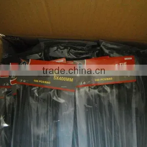 Acidproof Self-locking 5*250 Nylon 66 Nylon Cable Ties (UL CE RoHs Certificate) thumbnail-1