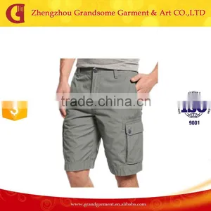 Wholesale Cargo Style 6 Pockets 3/4 Mens Short Pants thumbnail-1