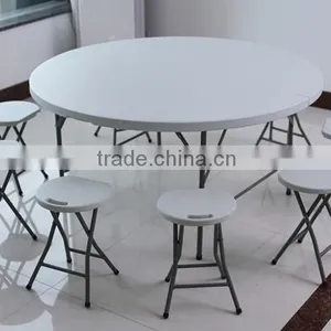 Blow Mold Plastic Folding Stool thumbnail-2