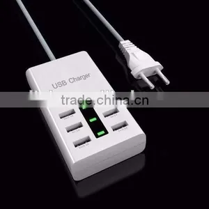High Quality 6 Port USB Charger Power Adapter thumbnail-1