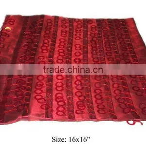 Cushion Covers, Designer Cushion Covers, Handmade Embroidery Cushion Covers thumbnail-1