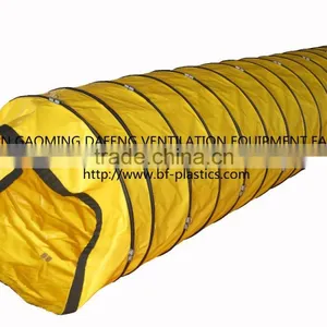 Velcro Coupling PVC Tunnel Ventilation Flexible Air Duct thumbnail-1