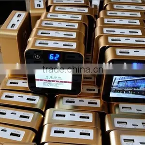 High End Promotion Gift Powerbank Usb Charger With 40 Pages Auto Sliding LED Advertising Poster, Custom Logo Available thumbnail-5