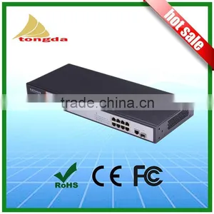 10/100/1000Mbps SFP 8 Port PoE Fiber Switch Quality Choice thumbnail-4