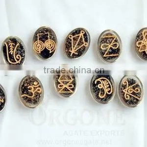 Black Tourmaline Orgone Karuna Reiki Set : Wholesale Orgonite Reiki Set thumbnail-1