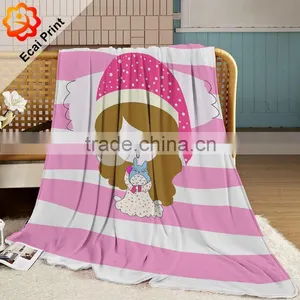 Home Hot Sell Comfortable Custom Printing Fleece Blanket thumbnail-2