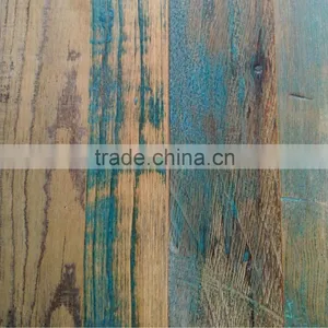 New Reclaimed Invisible Oil Pine Wood Flooring thumbnail-2