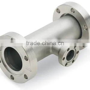Hot Sale Asme A105 Carbon Steel/stainless Steel Pipe Fitting Flange Equal Tee thumbnail-1