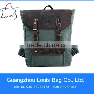 New Retro Travel Canvas Backpack Sport Rucksack Satchel School Hiking Bag thumbnail-1