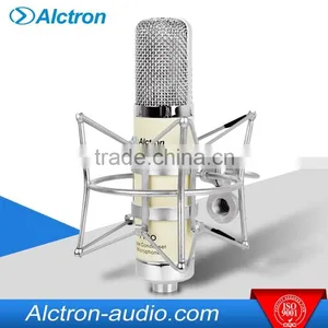 Alctron T190 Professional Large Diaphragm Tube Condenser Studio Microphone, Pro Tube Recording Condenser Mic. thumbnail-1