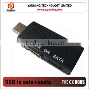 USB 2.0 TO Serial ATA SATA ESATA Bridge Adapter thumbnail-1