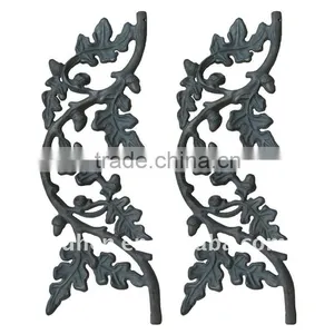 510x185mm Leaf Iron Craft,wrought Iron,iron Craft thumbnail-1