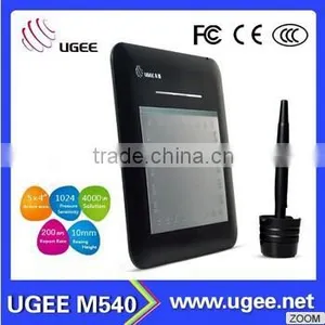 Ugee M540 Wirless Signature Pad Digital Signature Pad 5*4 Inch 1024 Pressure Sensitive 2800 LPI 133RPS thumbnail-3