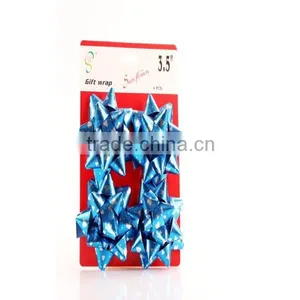 New Design Hot Sale Decoration Flower Star Gift Ribbon Star Bow thumbnail-3
