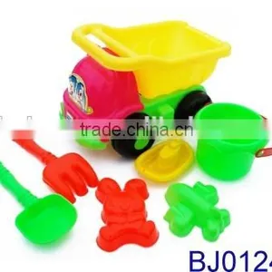 2016 New Kids Toy Cartoon Truck With Beach Toys Shovel Set thumbnail-6