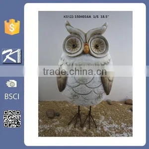 Unique Modern Art Design Owl Ornaments for Garden Decoration thumbnail-6