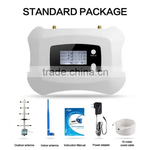 Automatic On/off 1800MHz 2G/4G Mobile Signal Booster +yagi Antenna thumbnail-1