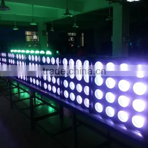 25x10w Rgb 3 in 1 Full Color Concert Led Dmx Matrix Blinder thumbnail-5
